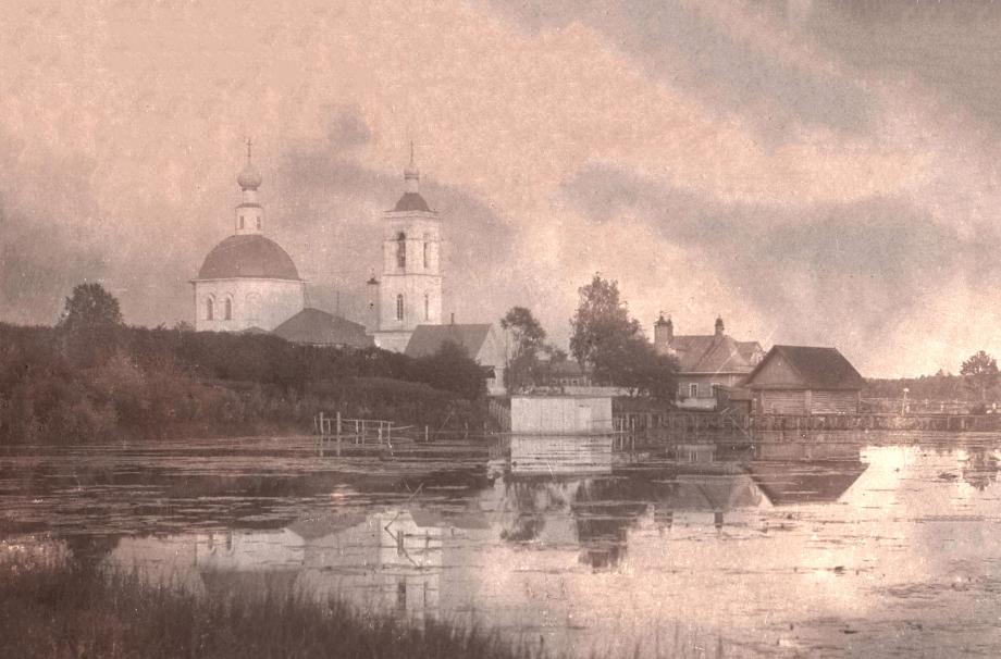 Село Симбухово. 1914. Фото И. Введенского. Архив Подбородниковых (Публикуется впервые)